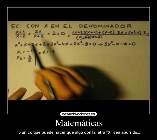 Matemáticas - 