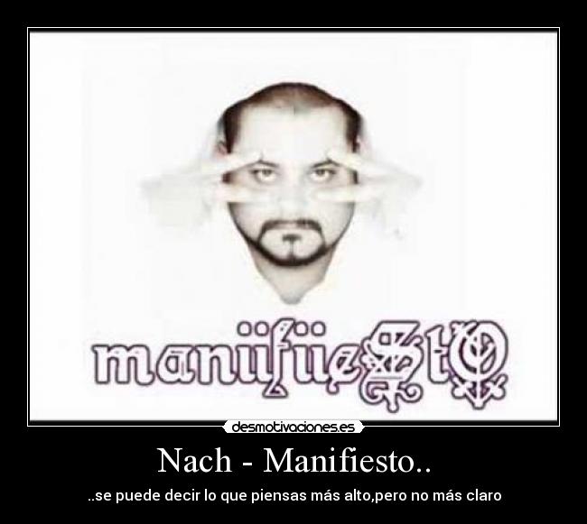 Nach - Manifiesto.. -
