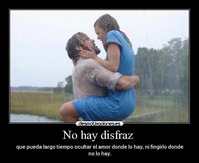 No hay disfraz -