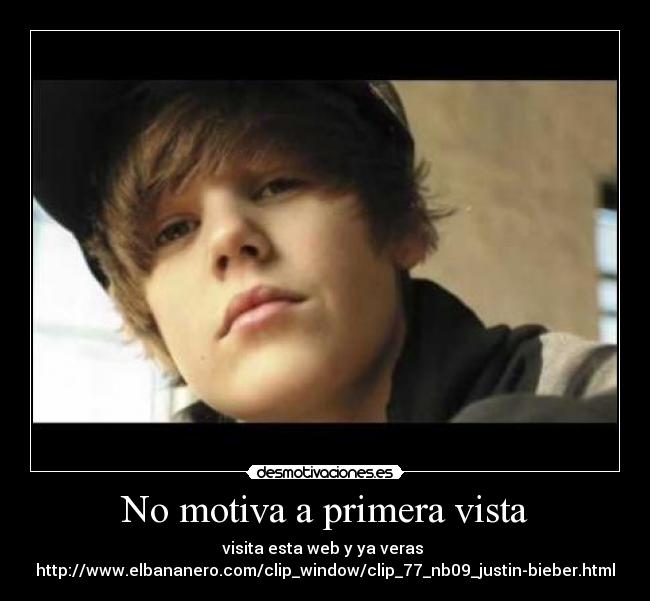 No motiva a primera vista -