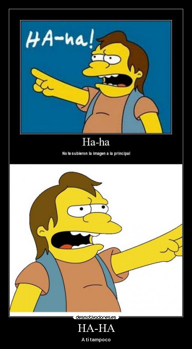 HA-HA - A ti tampoco