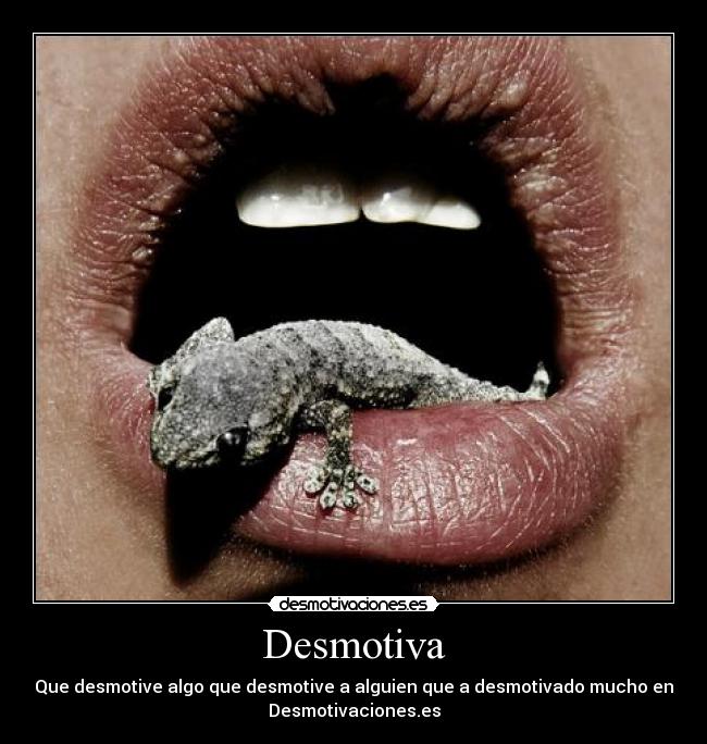 Desmotiva - Que desmotive algo que desmotive a alguien que a desmotivado mucho en
Desmotivaciones.es