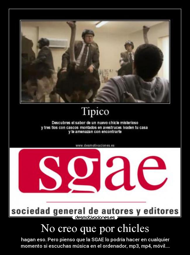 carteles gatu sgae desmotivaciones