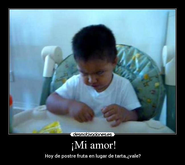 carteles amor bebe desmotivaciones