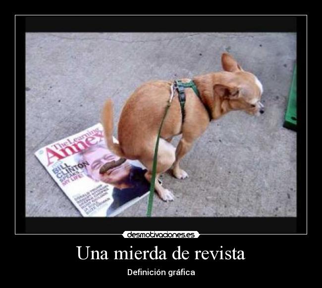 Una mierda de revista - Definición gráfica