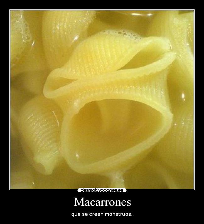 Macarrones -