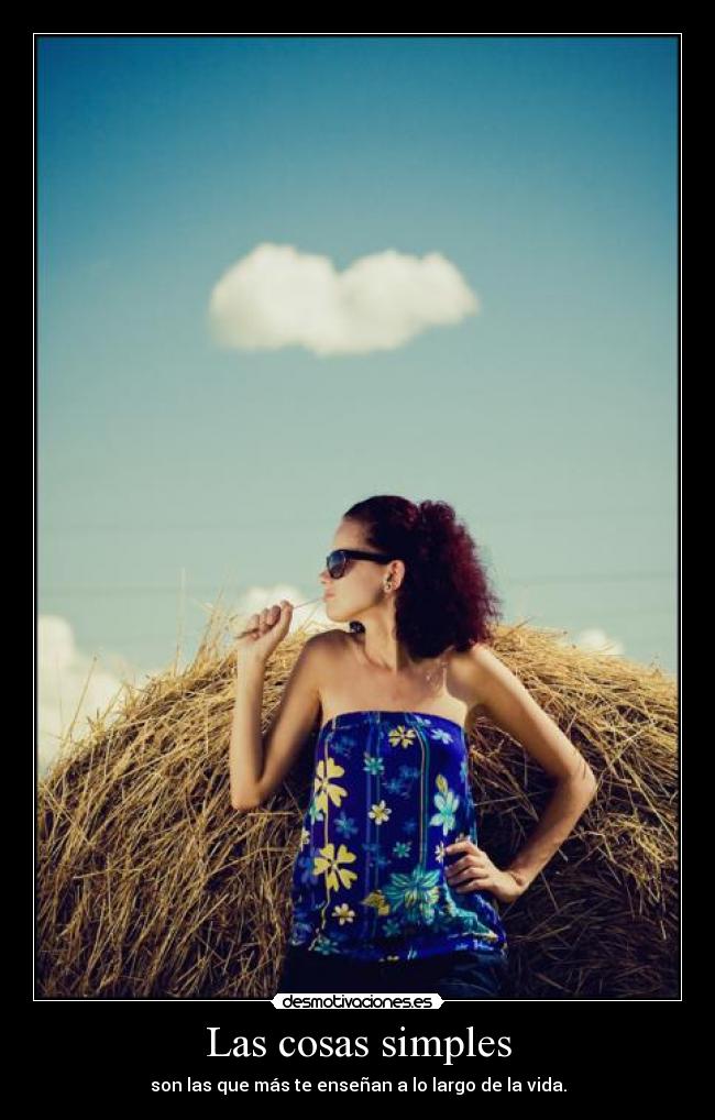 Las cosas simples -