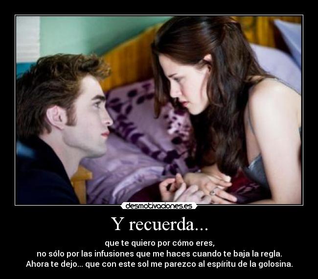 Y recuerda... -