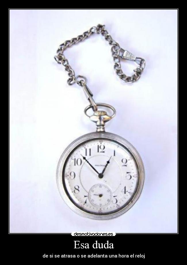 carteles reloj desmotivaciones