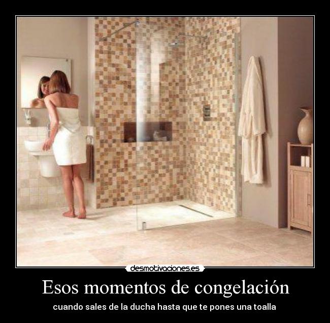 Esos momentos de congelación - 