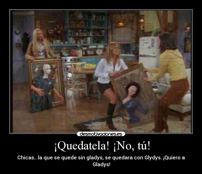 ¡Quedatela! ¡No, tú! -