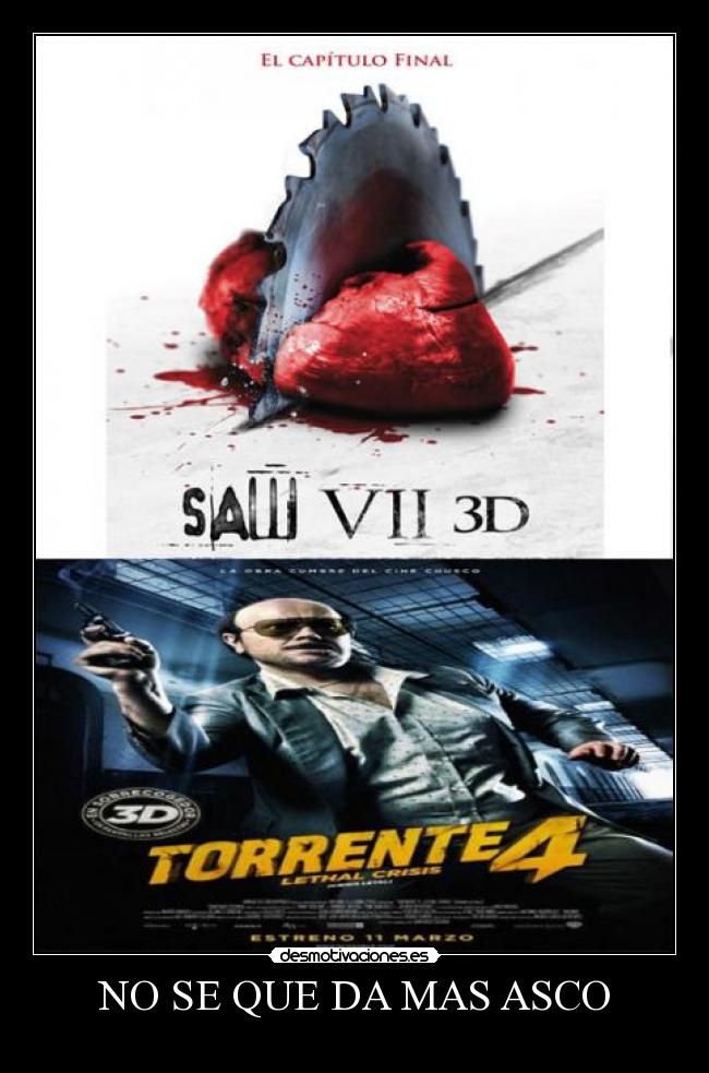 NO SE QUE DA MAS ASCO - 