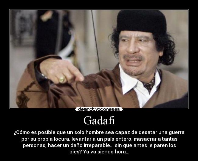 Gadafi - 