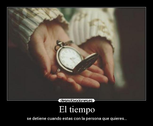 El tiempo - 