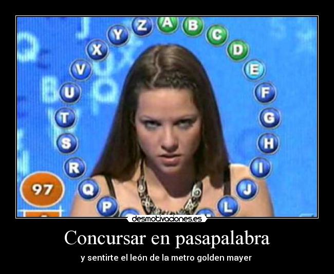 Concursar en pasapalabra - 