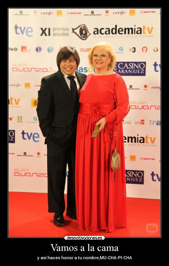 Vamos a la cama -