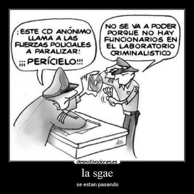 la sgae - se estan pasando