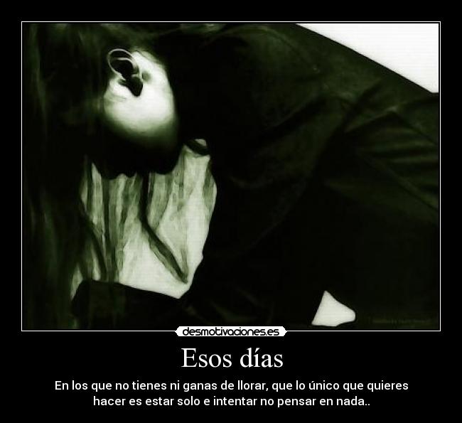 carteles esos dias desmotivaciones