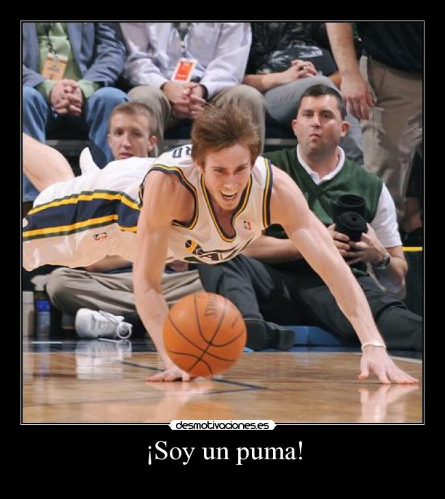 ¡Soy un puma! -