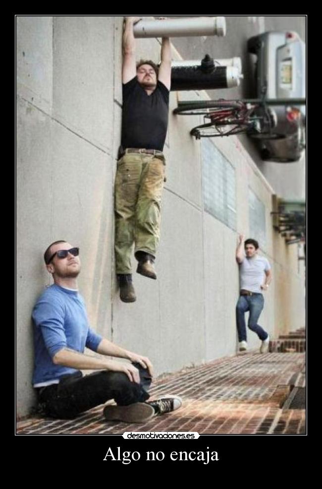 Algo no encaja -