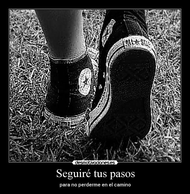 Seguiré tus pasos -
