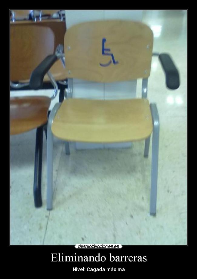Eliminando barreras - Nivel: Cagada máxima