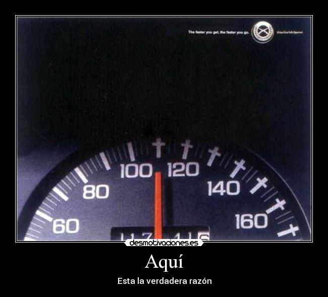 Aquí - Esta la verdadera razón