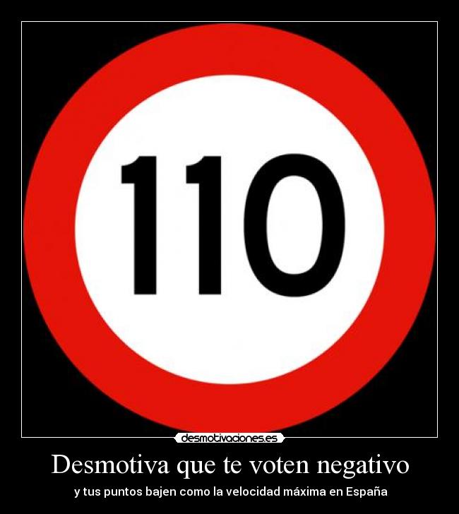 Desmotiva que te voten negativo -