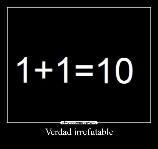 Verdad irrefutable -