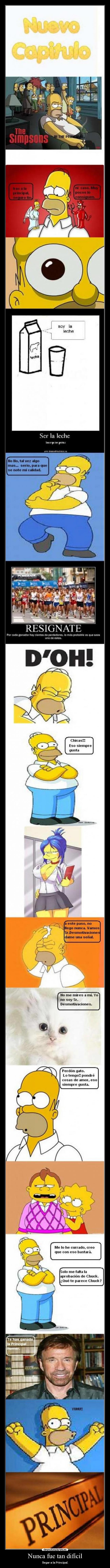 Nunca fue tan difícil - llegar a la Principal.