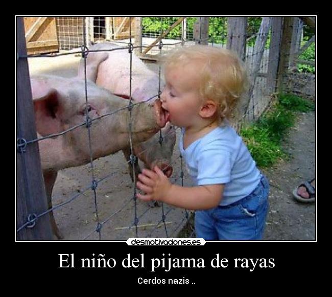 El niño del pijama de rayas -