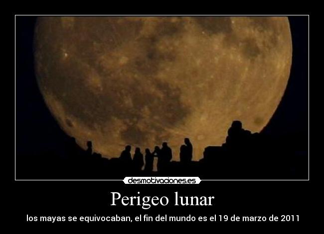 Perigeo lunar - 