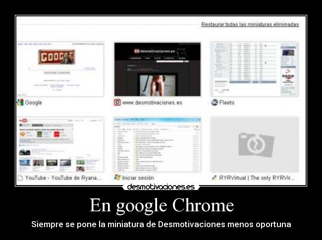 carteles desmotivacionesgooglechromegracioso desmotivaciones