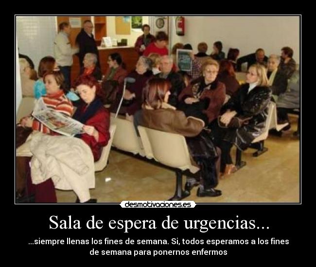 Sala De Urgencias Citytv ~ Sala de espera de urgencias Desmotivaciones Sala De Urgencias Citytv ~ Sala de espera de urgencias Desmotivaciones