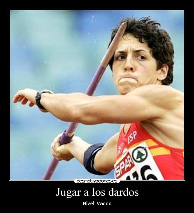 Jugar a los dardos -