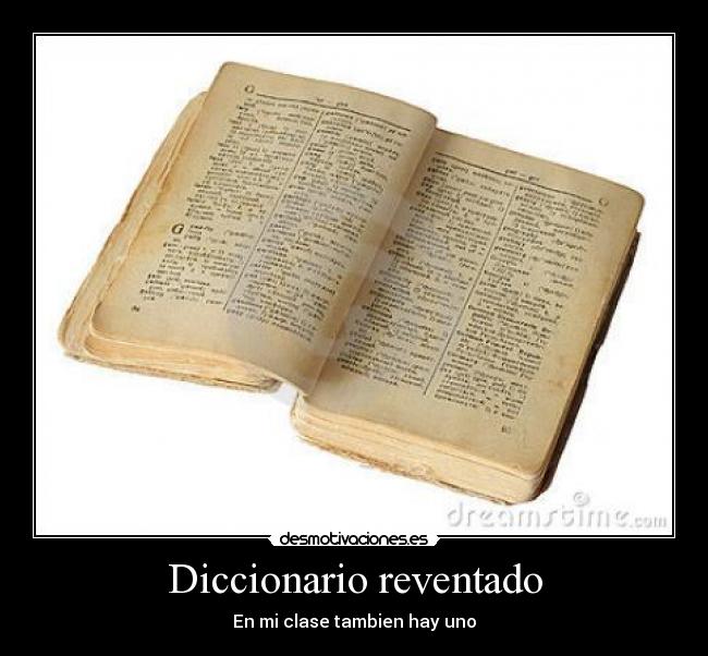 Diccionario reventado -