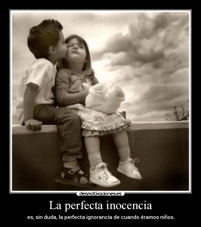La perfecta inocencia -