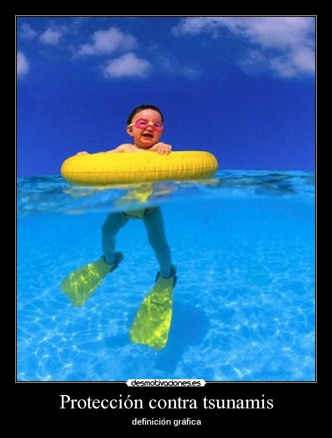 Protección contra tsunamis - definición gráfica