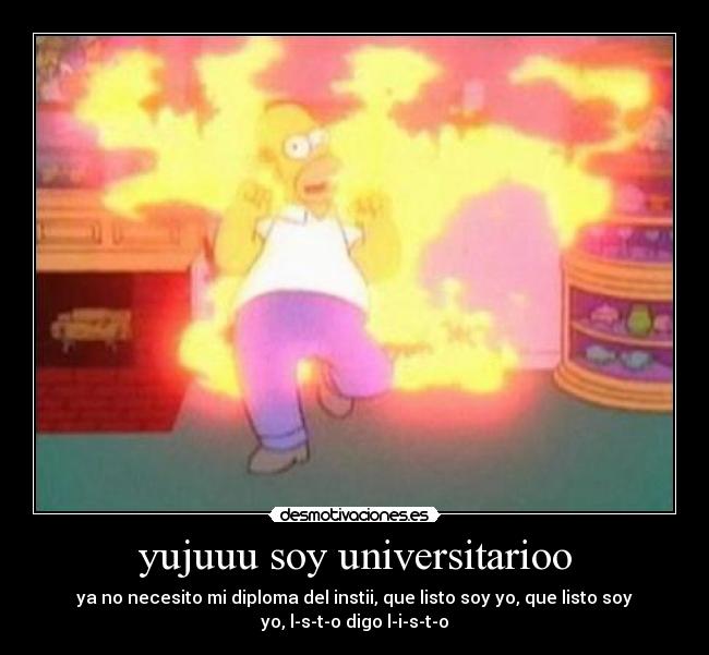 yujuuu soy universitarioo - 