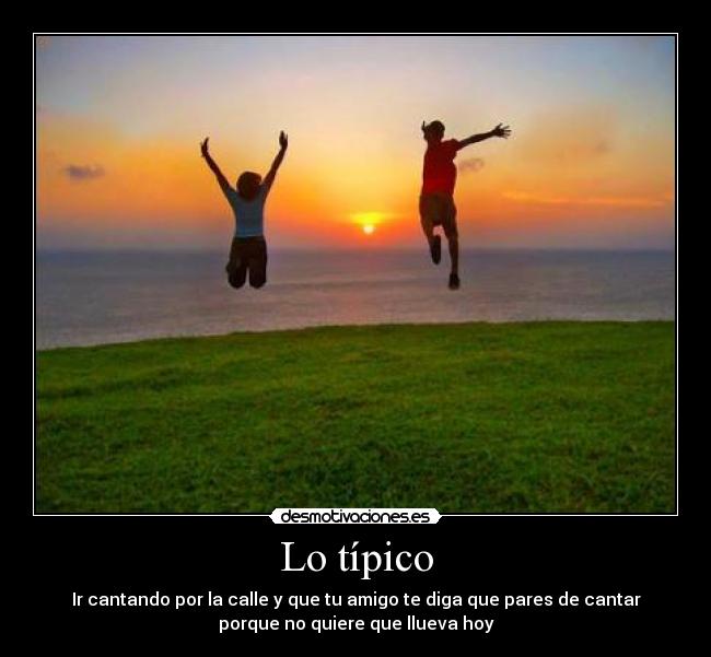 Lo típico -