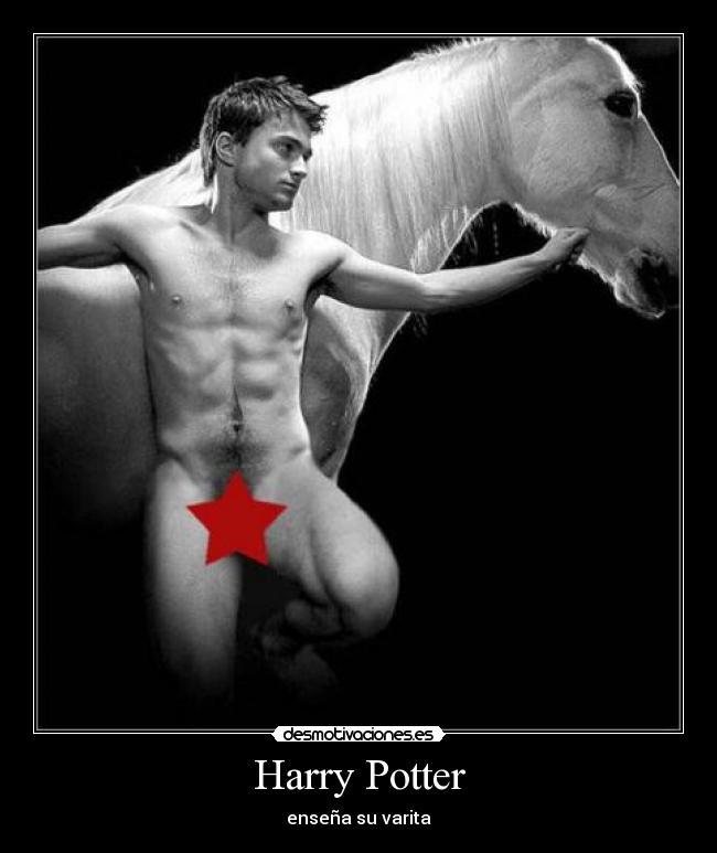 Harry Potter - enseña su varita