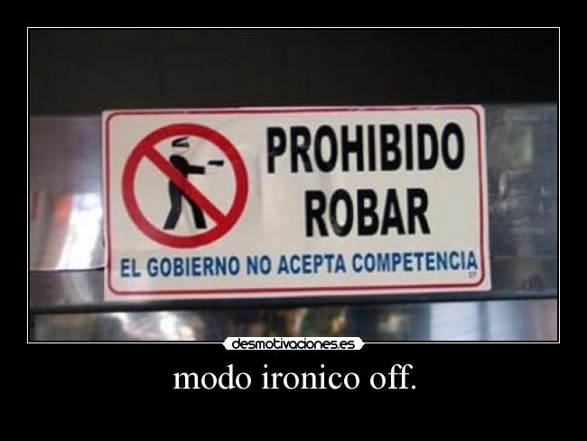 modo ironico off. -