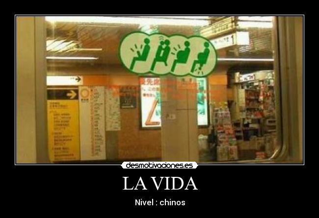 LA VIDA - Nivel : chinos