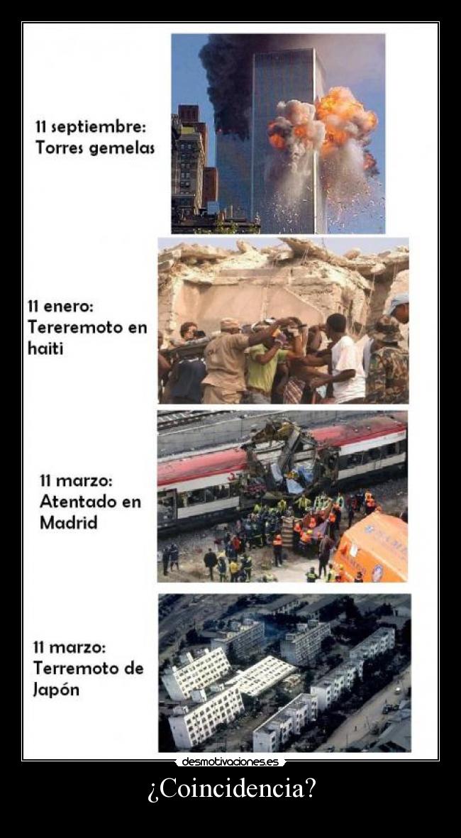 ¿Coincidencia? -