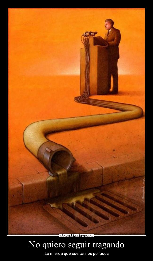 No quiero seguir tragando - 