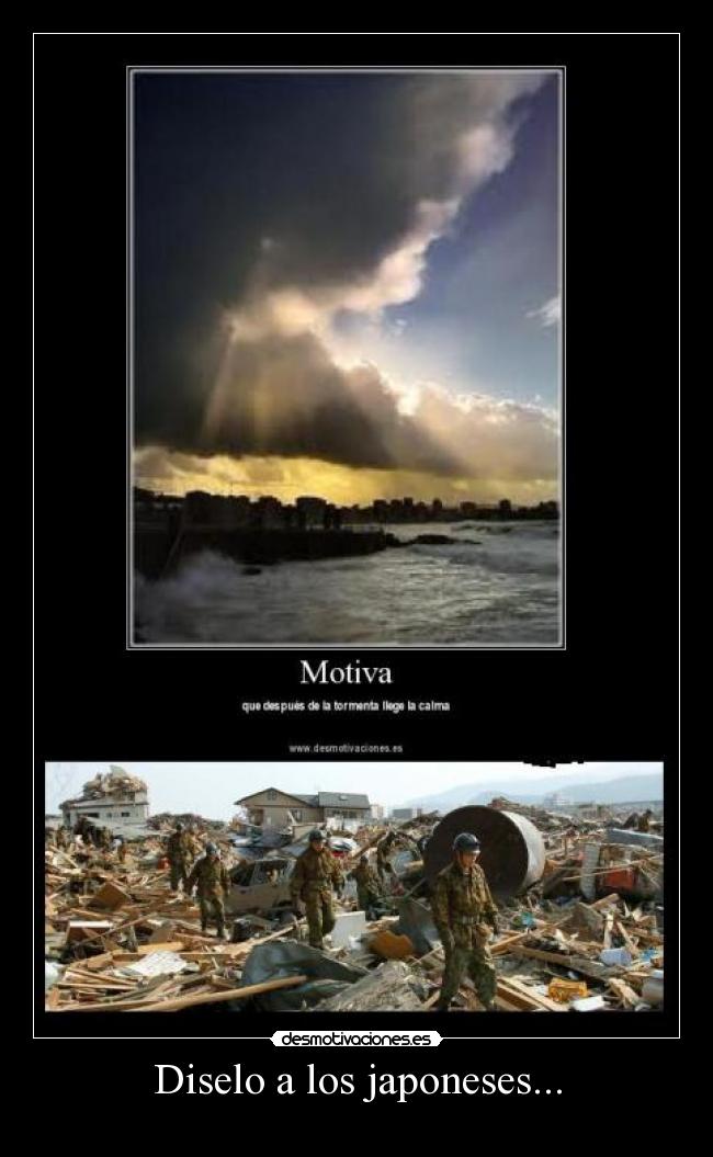 Diselo a los japoneses... -