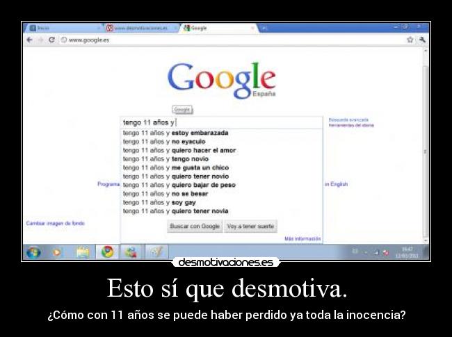 Esto sí que desmotiva. -