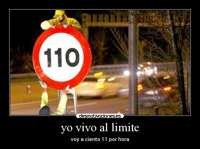 yo vivo al limite - 