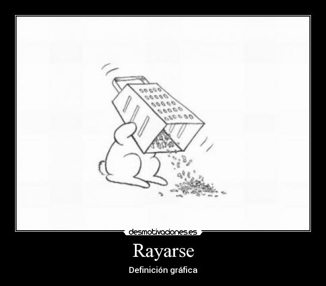 Rayarse -