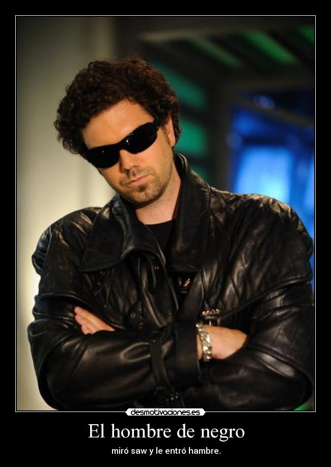 El hombre de negro -
